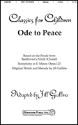 Ode to Peace Two-Part choral sheet music cover Thumbnail